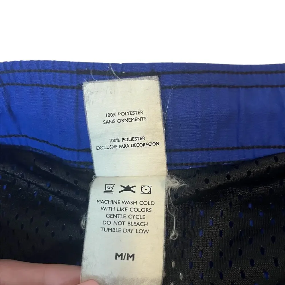 Nike Blue Swim‎ Trunks Men Athleisure Beach Vacation Pool Shorts Size Medium